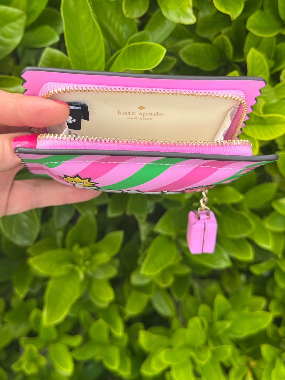 Kate Spade Bubble Gum 3D Small Card Holder - Picture 4 of 4